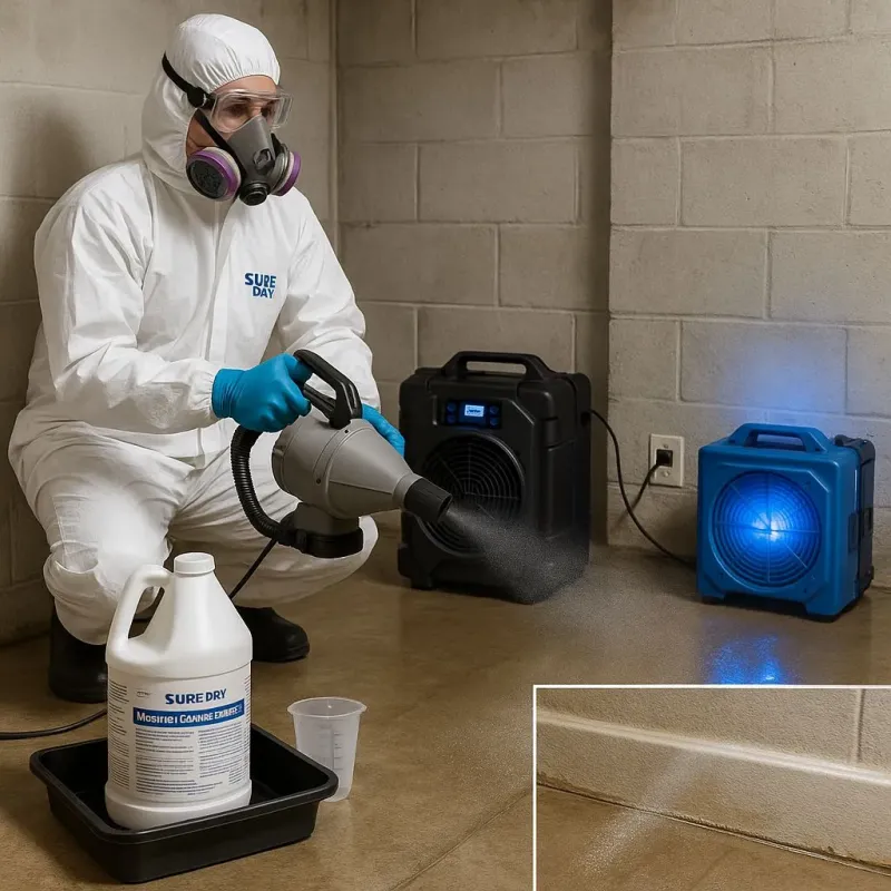 Sanitization and Odor Removal process in Long Branch, NJ