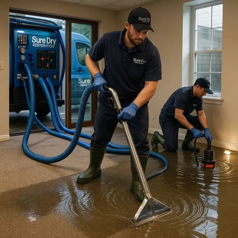 Water Extraction and Removal process in Long Branch, NJ